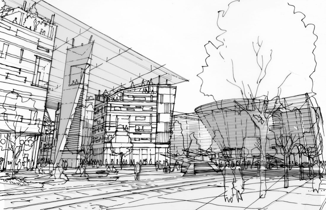 East Village Calgary – The Vortex – Society of Architectural Illustrators